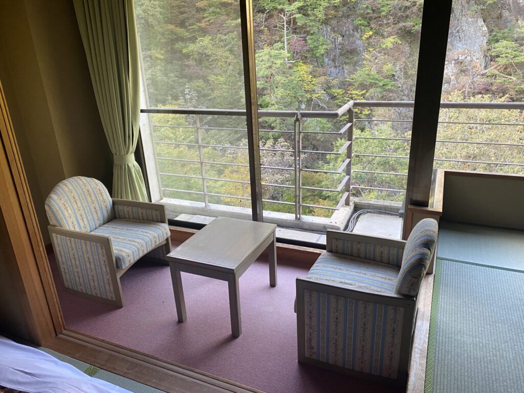 ホテル湯西川の客室