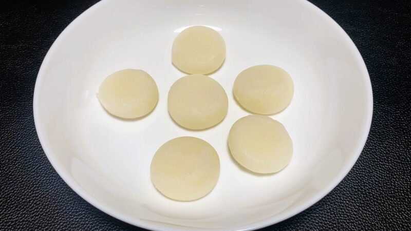 業務スーパーのみるく大福は自然解凍で食べられる