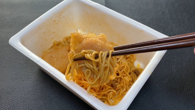 業務スーパーの竜田揚げ1Kgはカップ麺やカップ焼きそばに最適