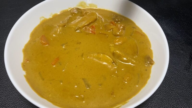 ナチュラルカットポテト入りのカレーシチュー(業務スーパーのポテトを使用)