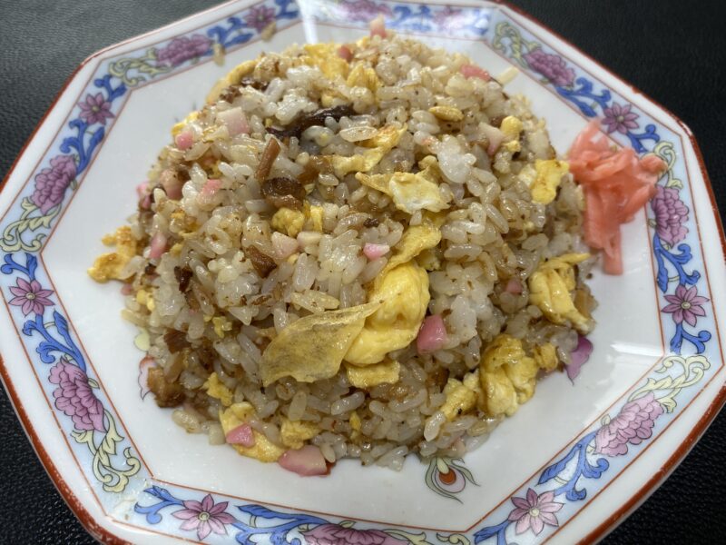 煮豚を具材に使ったチャーハン