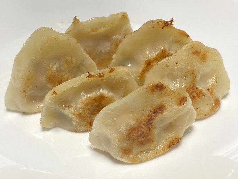 業務スーパー 美味しい海老餃子 焼き調理 完成