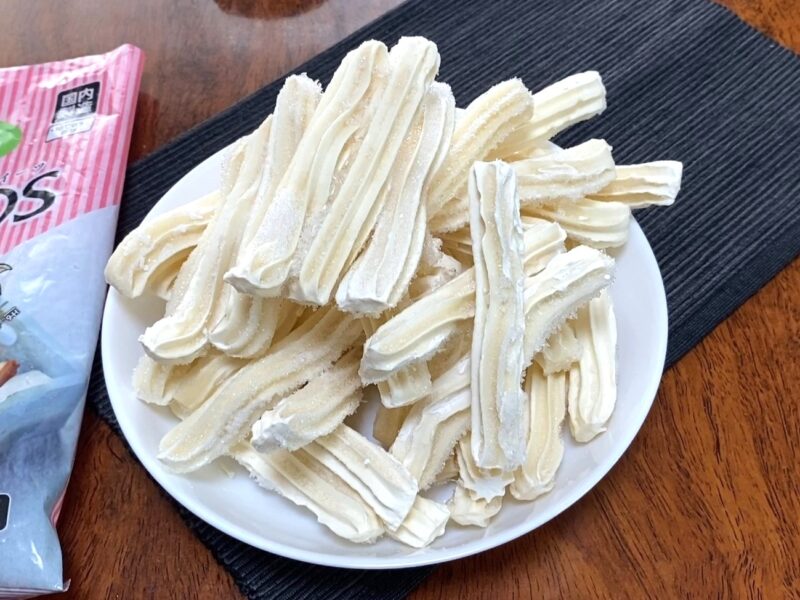 開封後のチュロス　